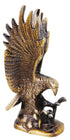 Brass Antique Showpiece Eagle Statue 1.12kg